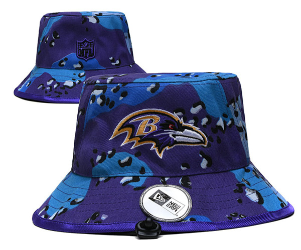 Baltimore Ravens Stitched Bucket Hats 072
